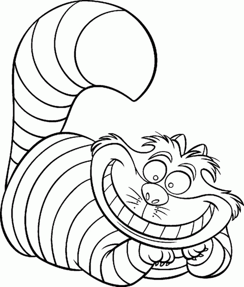 Adult Alice In Wonderland Coloring Pages 3