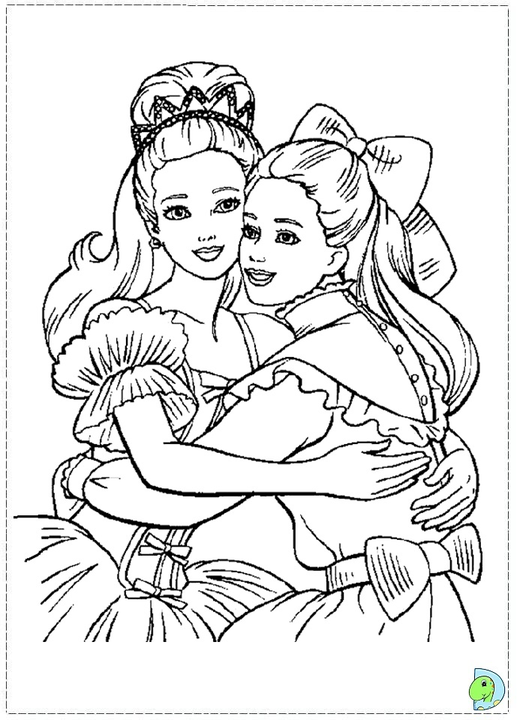Barbie Princess And The Pauper Coloring Pages 1