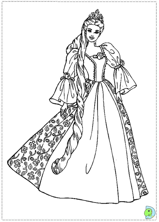 Barbie Princess And The Pauper Coloring Pages 2