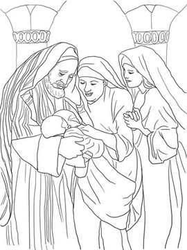 Birth Of John The Baptist Coloring Page 7