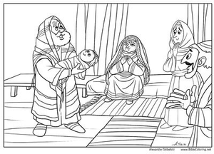 Birth Of John The Baptist Coloring Page 9