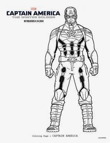 Captain America The Winter Soldier Coloring Pages 2