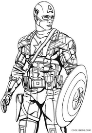 Captain America The Winter Soldier Coloring Pages 5