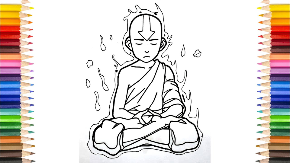 Coloring Pages Avatar The Last Airbender 2
