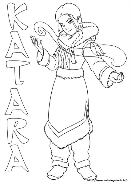 Coloring Pages Avatar The Last Airbender 8