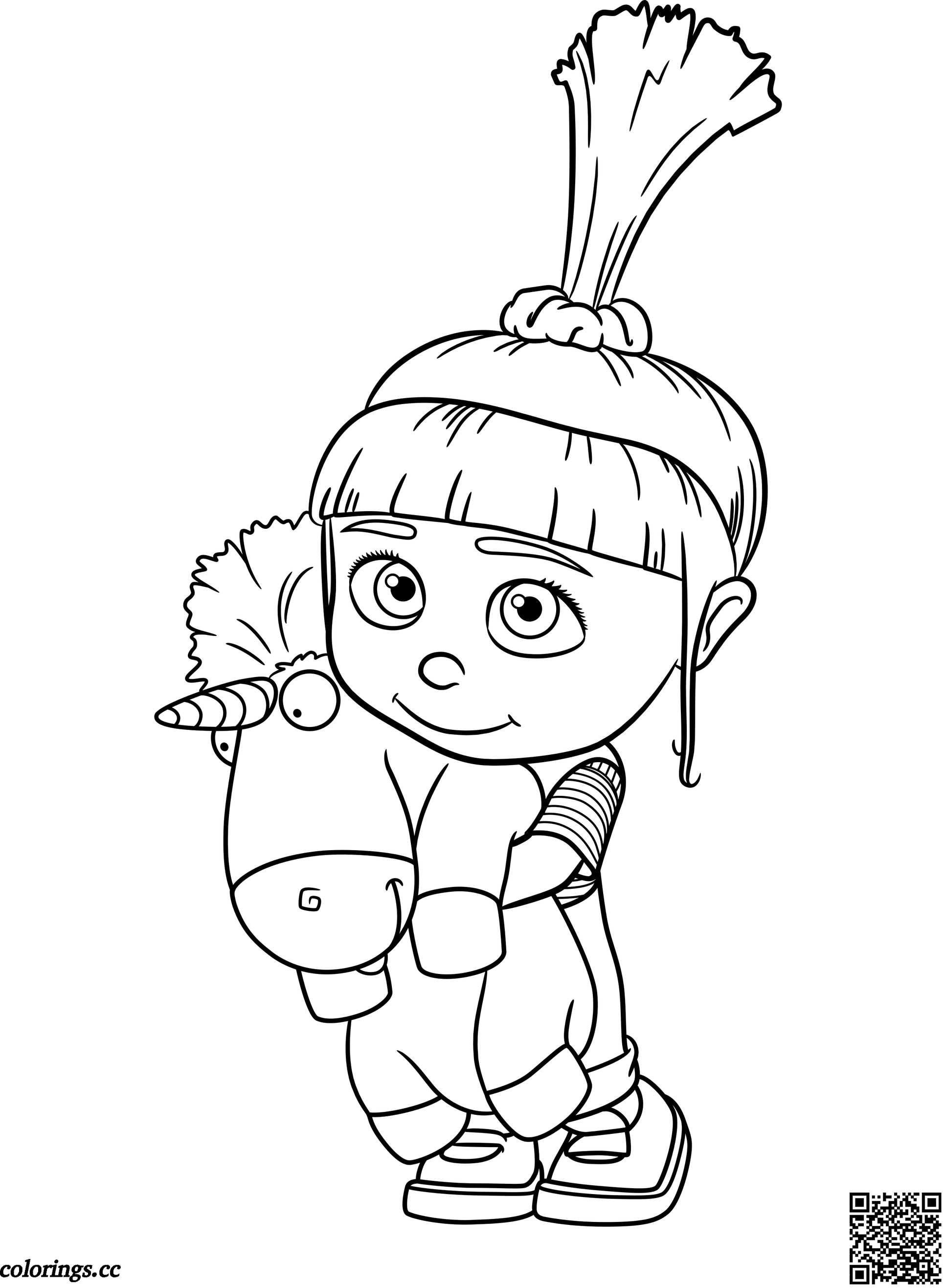 Despicable Me Coloring Pages The Girls