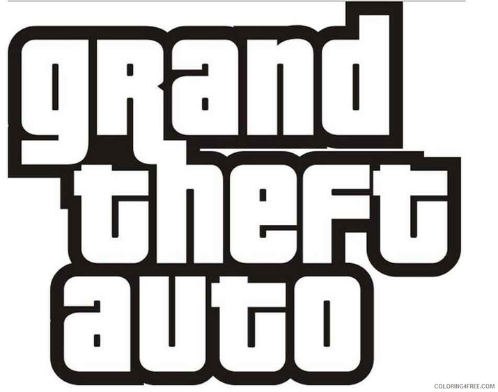 Grand Theft Auto 5 Coloring Pages 3