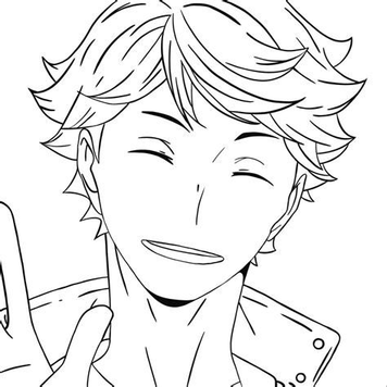 Haikyuu Coloring Pages 6