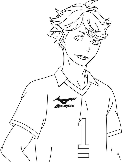 Haikyuu Coloring Pages 7