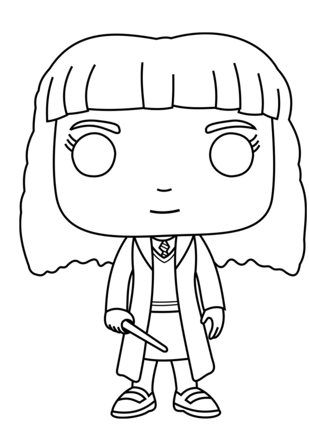 Harry Potter Funko Pop Coloring Pages 7