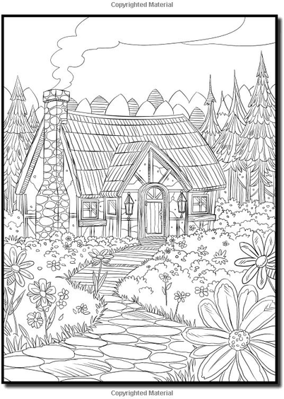 Home For The Holidays Coloring Book 7