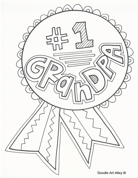 I Love You Grandpa Coloring Pages 3