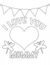 I Love You Mommy And Daddy Coloring Pages 6