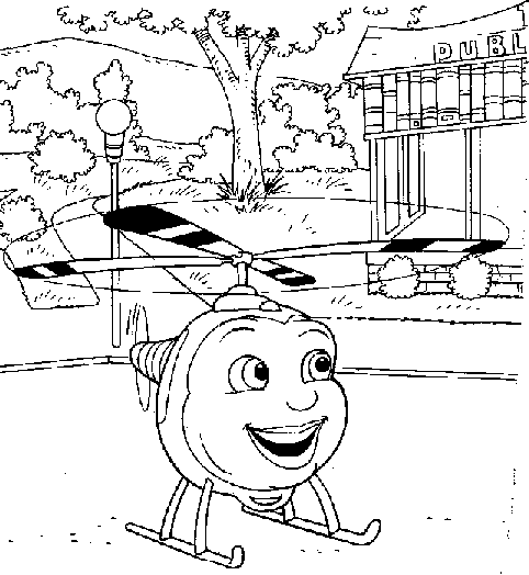 Jay Jay The Jet Plane Coloring Pages 5