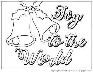 Joy To The World Coloring Pages 2