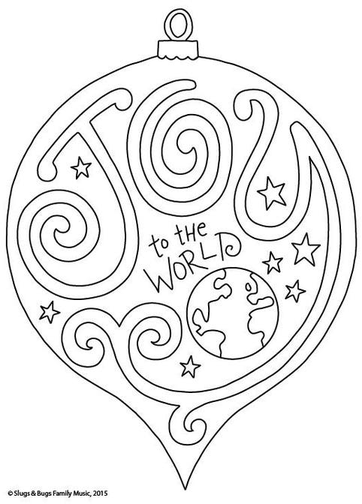 Joy To The World Coloring Pages 4