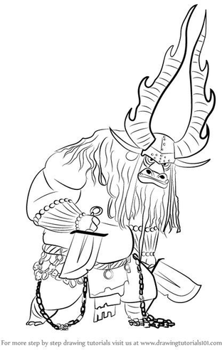 Kung Fu Panda 3 Coloring Pages 8