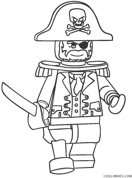 Lego Pirates Of The Caribbean Coloring Pages 3