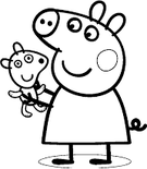 Peppa Pig Coloring Pages Nick Jr 4