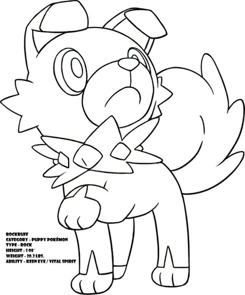 Pokemon Sun And Moon Coloring Pages 2