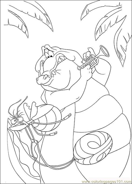 Princess And The Frog Coloring Book 1