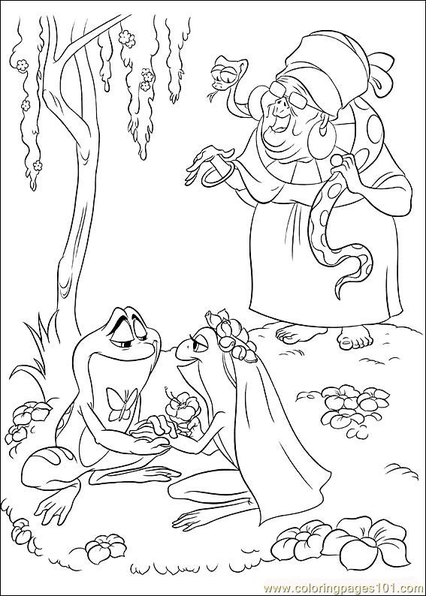 Princess And The Frog Coloring Book 2