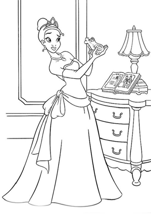 Princess And The Frog Coloring Book 3