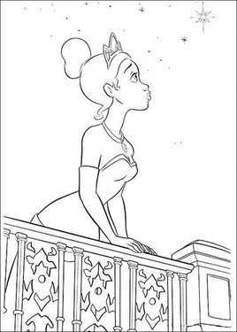 Princess And The Frog Coloring Book 4