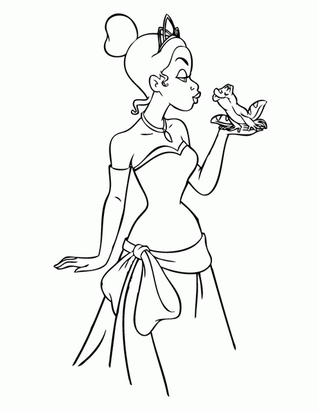 Princess And The Frog Coloring Book 5