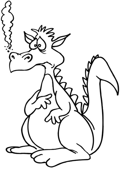 Puff The Magic Dragon Coloring Pages 6