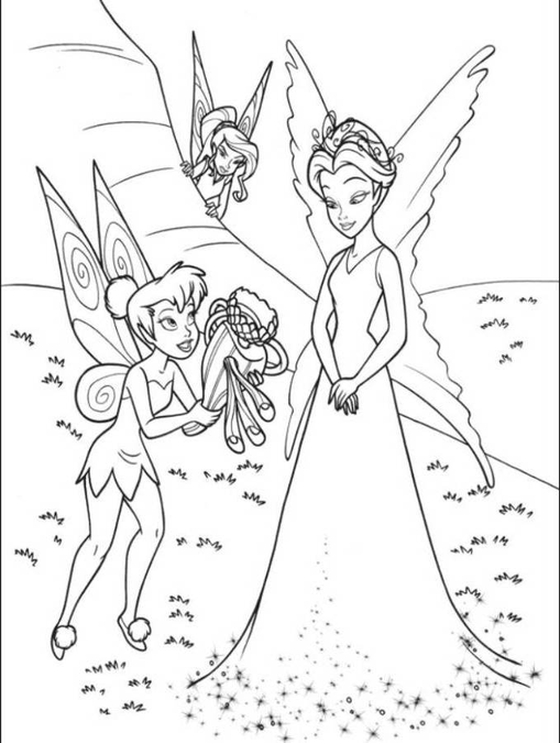 Secret Of The Wings Coloring Pages 1