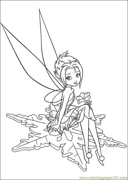 Secret Of The Wings Coloring Pages 4