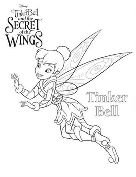 Secret Of The Wings Coloring Pages 6