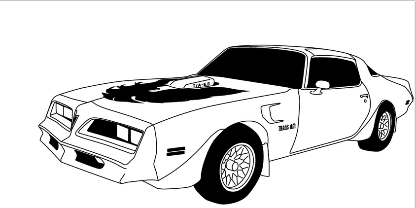 Smokey And The Bandit Coloring Pages 1