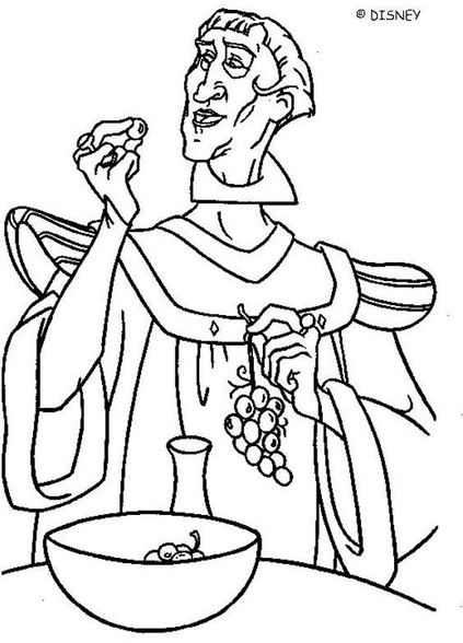 The Hunchback Of Notre Dame Coloring Pages 1