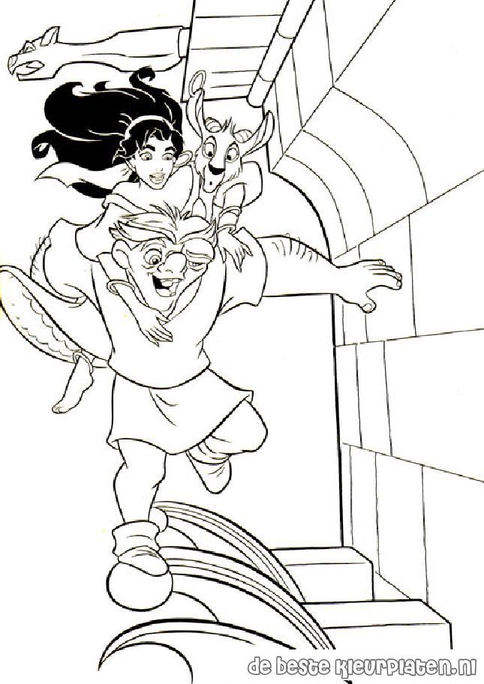 The Hunchback Of Notre Dame Coloring Pages 2