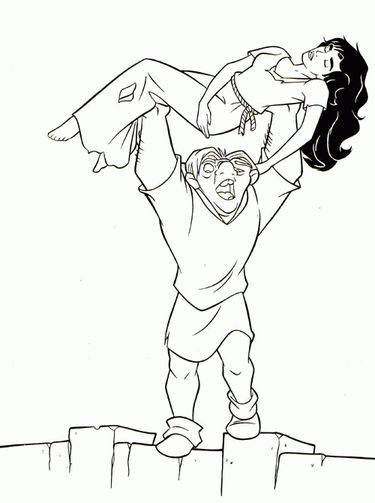 The Hunchback Of Notre Dame Coloring Pages 8