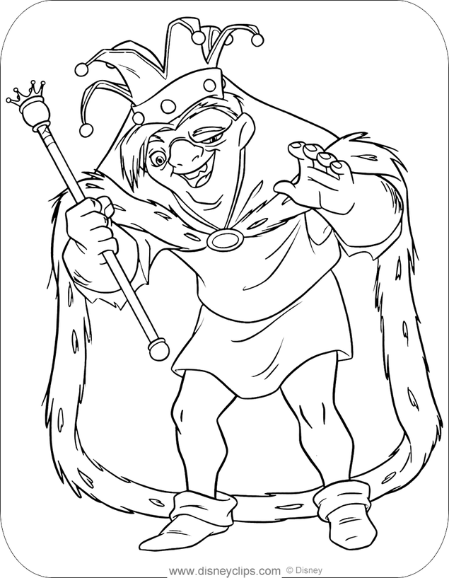 The Hunchback Of Notre Dame Coloring Pages 9