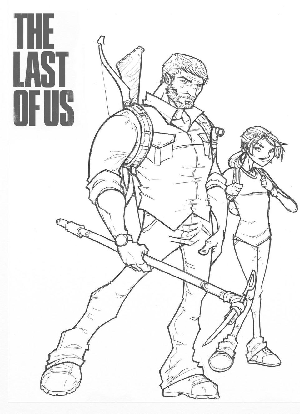 The Last Of Us Coloring Pages 2