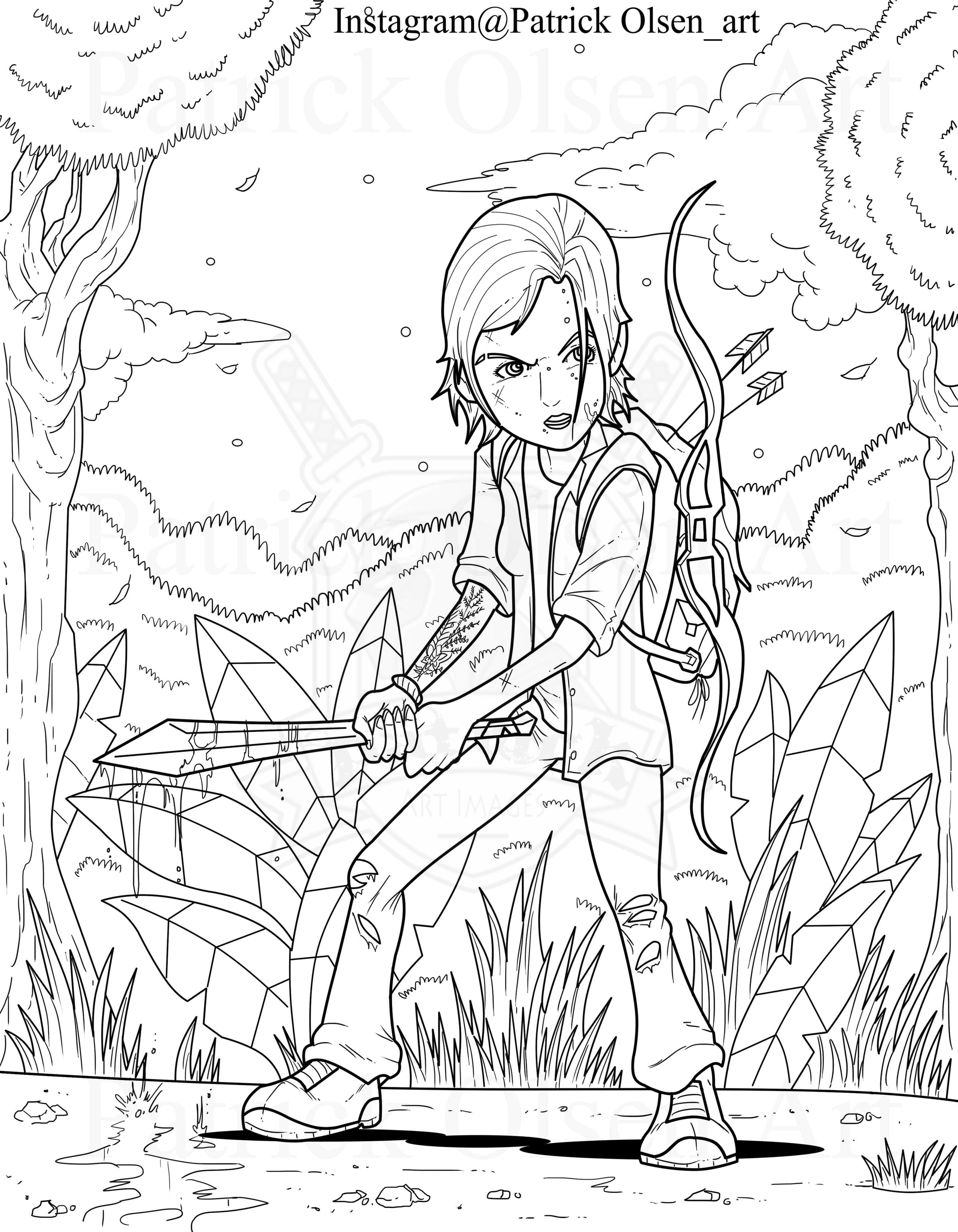 The Last Of Us Coloring Pages 5