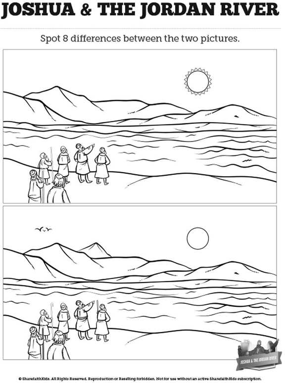 The Sun Stood Still Coloring Page 3