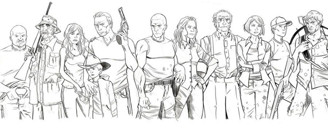 The Walking Dead Coloring Pages To Print 7