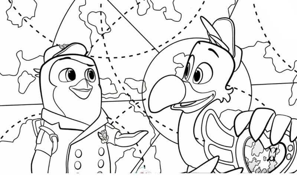 Tots Pip And Freddy Coloring Pages 2