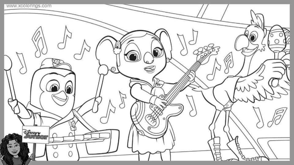 Tots Pip And Freddy Coloring Pages 4