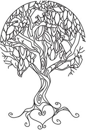 Tree Of Life Coloring Pages For Adults 5