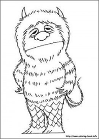 Where The Wild Things Are Coloring Pages Printable 4