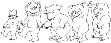 Where The Wild Things Are Coloring Pages Printable 6