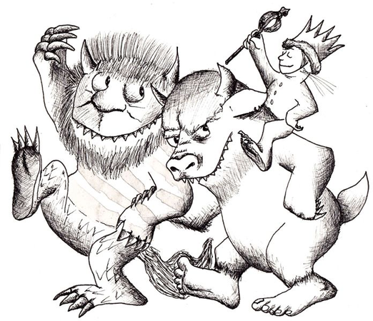 Where The Wild Things Are Coloring Pages Printable 7