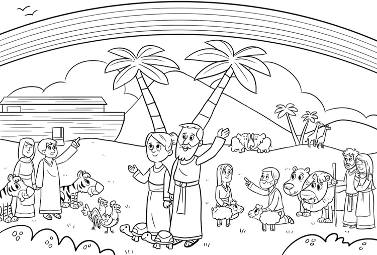 free bible story coloring pages for preschoolers 5