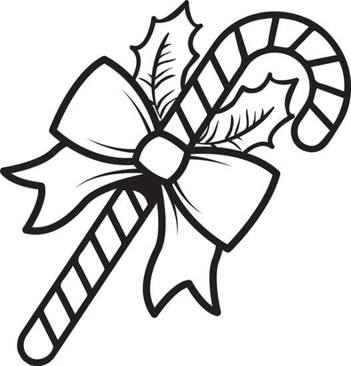 free printable coloring pages of candy canes 7